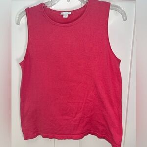 J Jill Women's Sleeveless Top - Pink